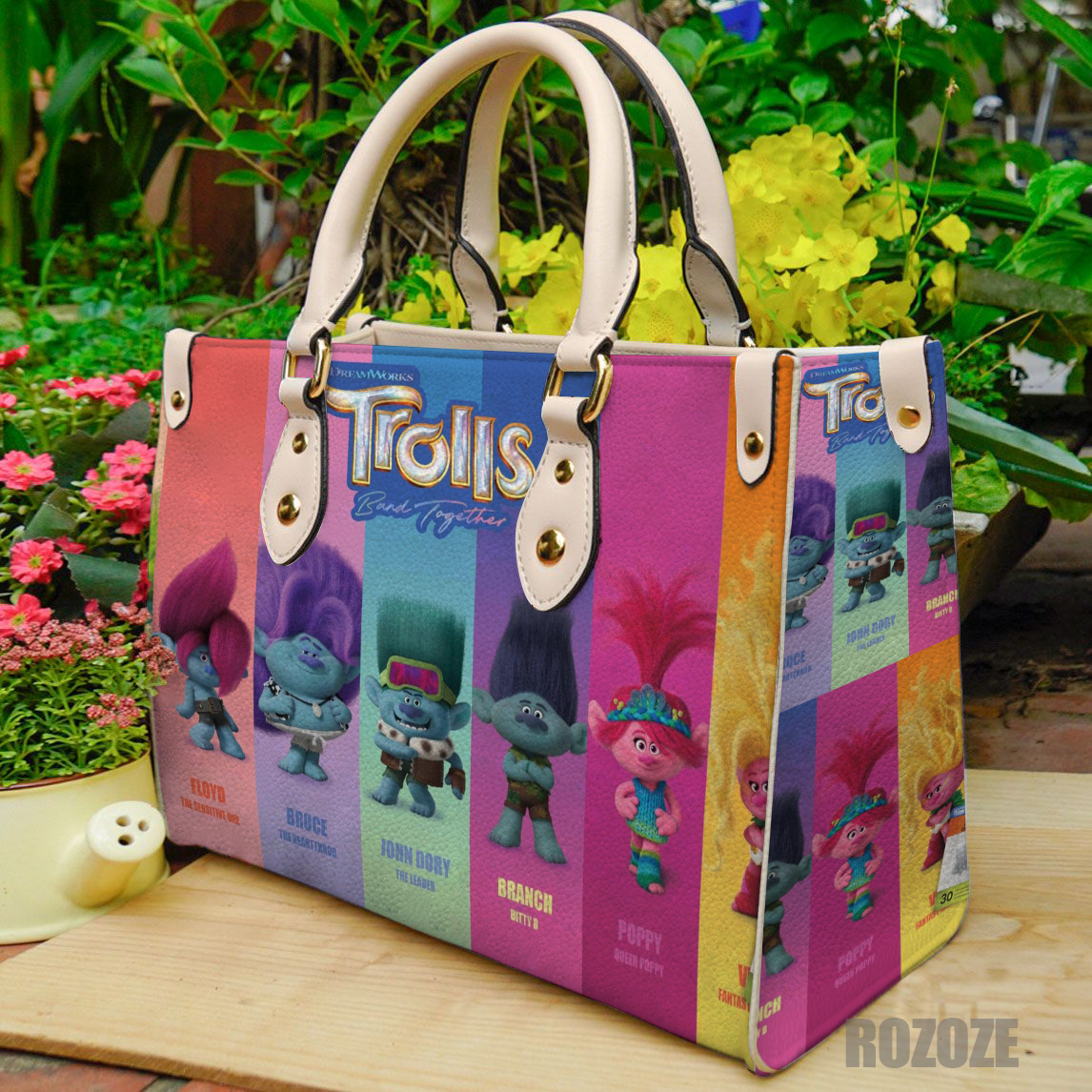 Trolls Band Together Leather Handbag 01 1 Trolls Band Together Leather Handbag 01