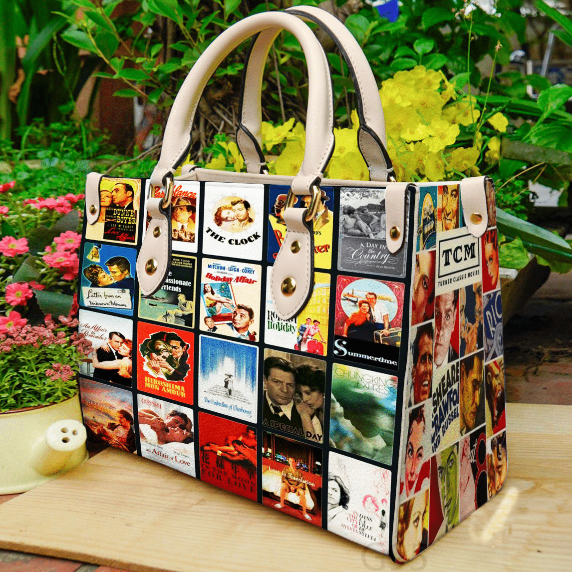 Turner Classic Movies Leather Handbag 1 Turner Classic Movies Leather Handbag