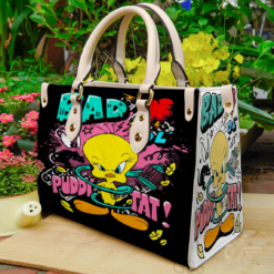 Tweety Bird 11 Leather Handbag