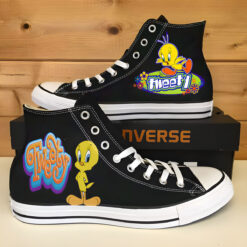 Tweety Bird High Top Shoes