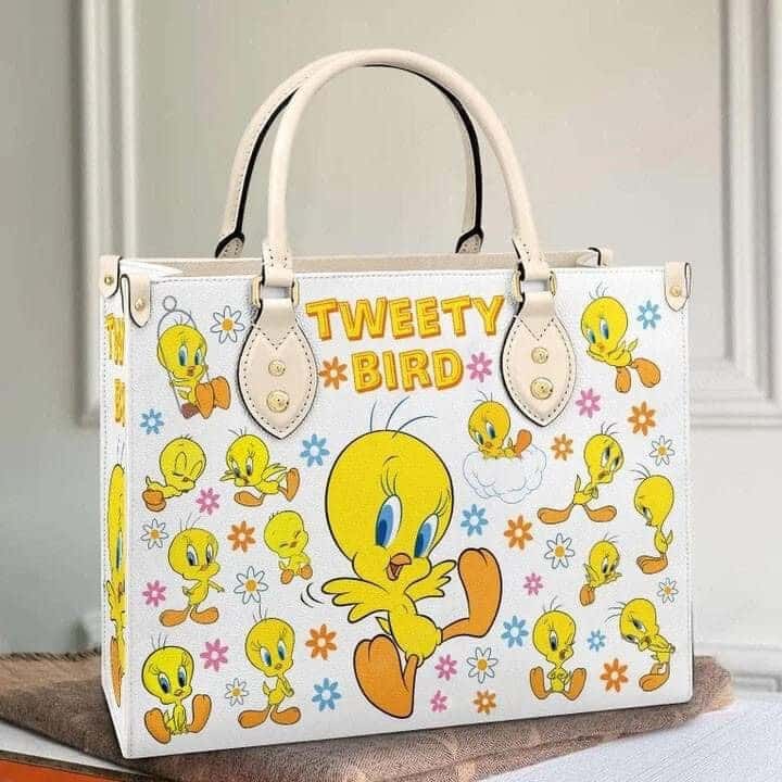 Tweety Bird Leather Handbag 1 Tweety Bird Leather Handbag