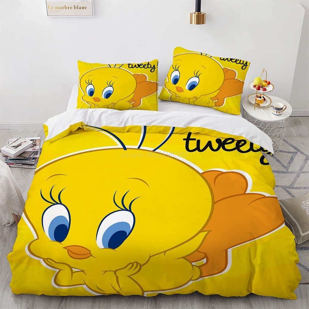 Tweety Bird Lover Bedding Set 1 Tweety Bird Lover Bedding Set
