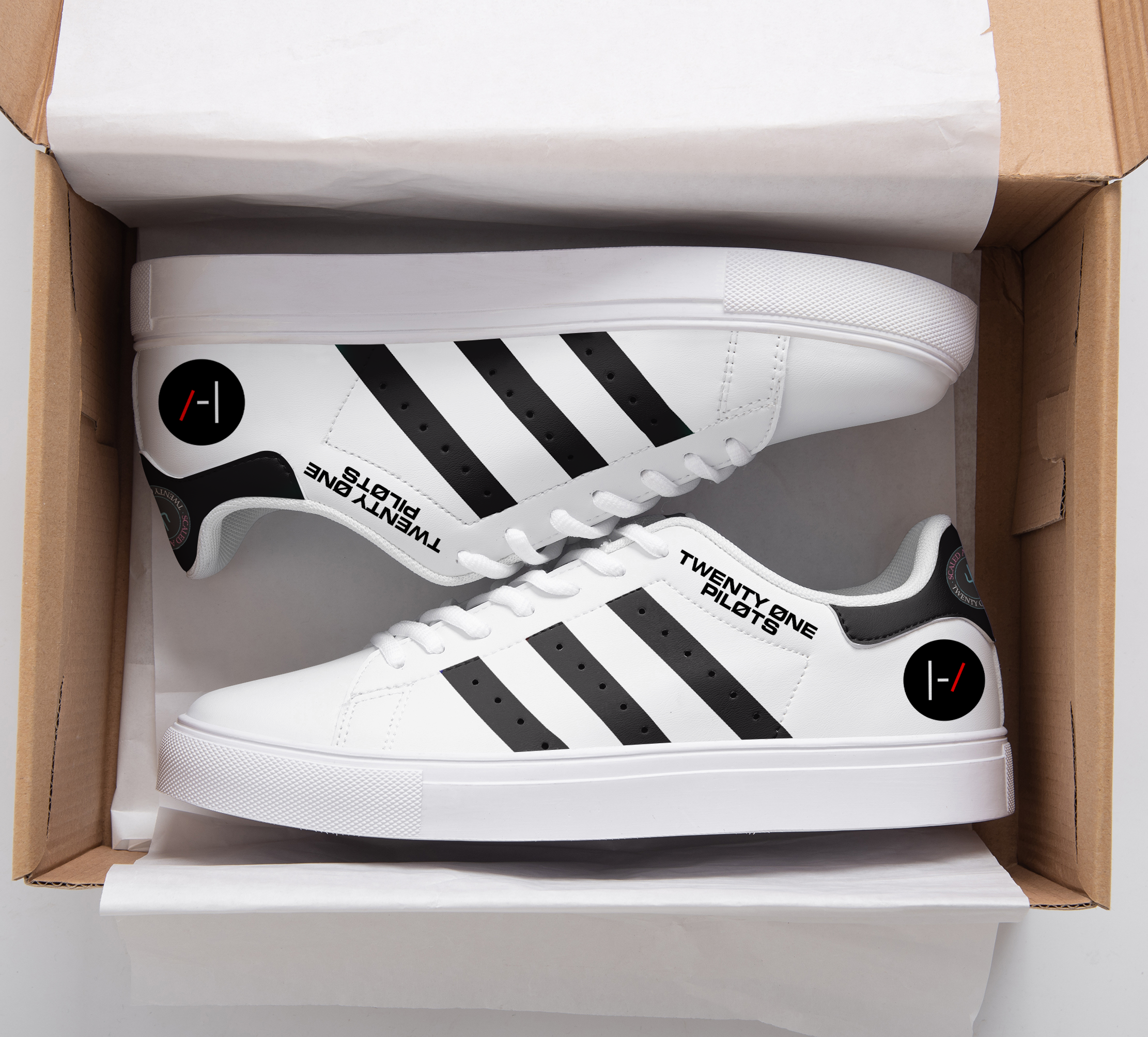 Twenty One Pilots Stan Smith Shoes 1 Twenty One Pilots Stan Smith Shoes