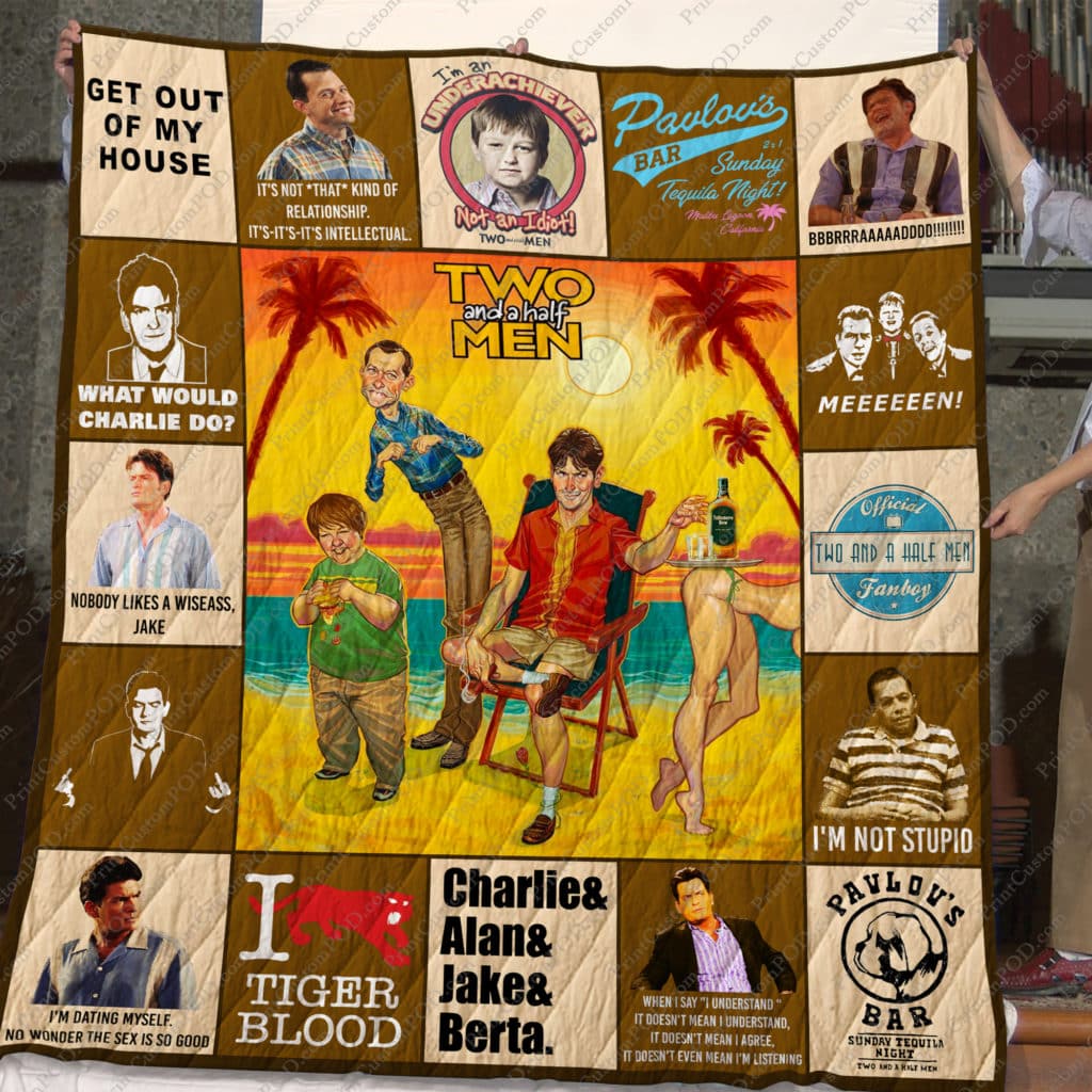 Two And A Half Men Blanket 1 Two And A Half Men Blanket