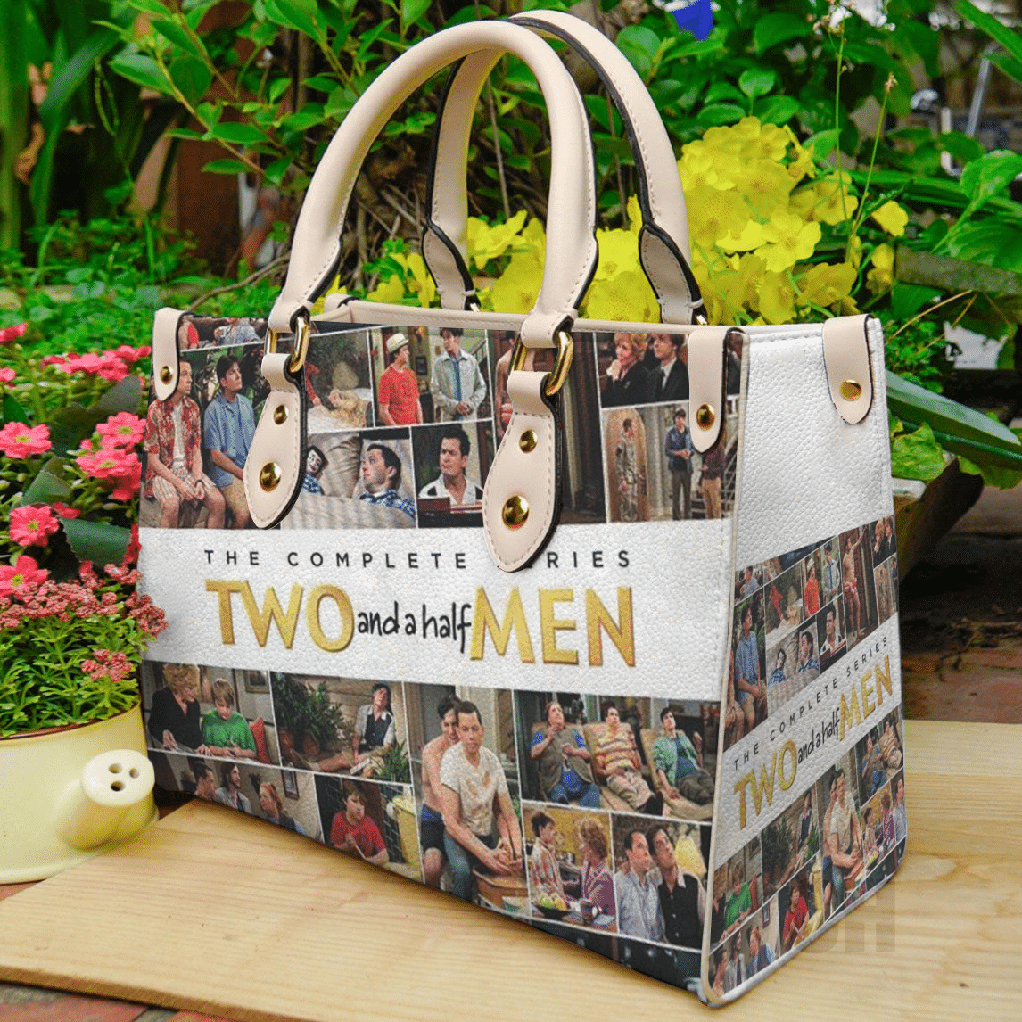 Two And A Half Men Leather Handbag 1 Two And A Half Men Leather Handbag