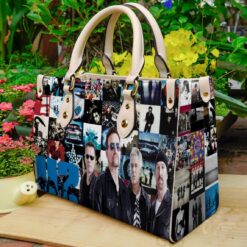 U2 Band Love Leather Handbag