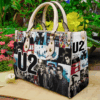 U2 Band Lover Leather Handbag
