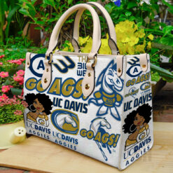 Uc Davis Aggies Leather Handbag