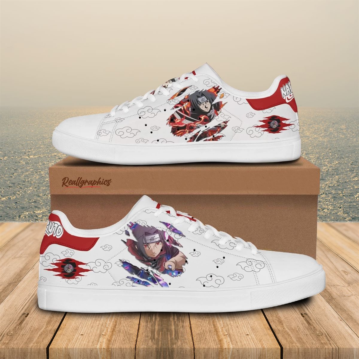 Uchiha Itachi Stan Smith Shoes 1 Uchiha Itachi Stan Smith Shoes