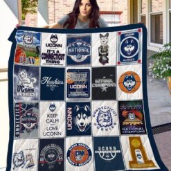 Uconn Huskies Blanket
