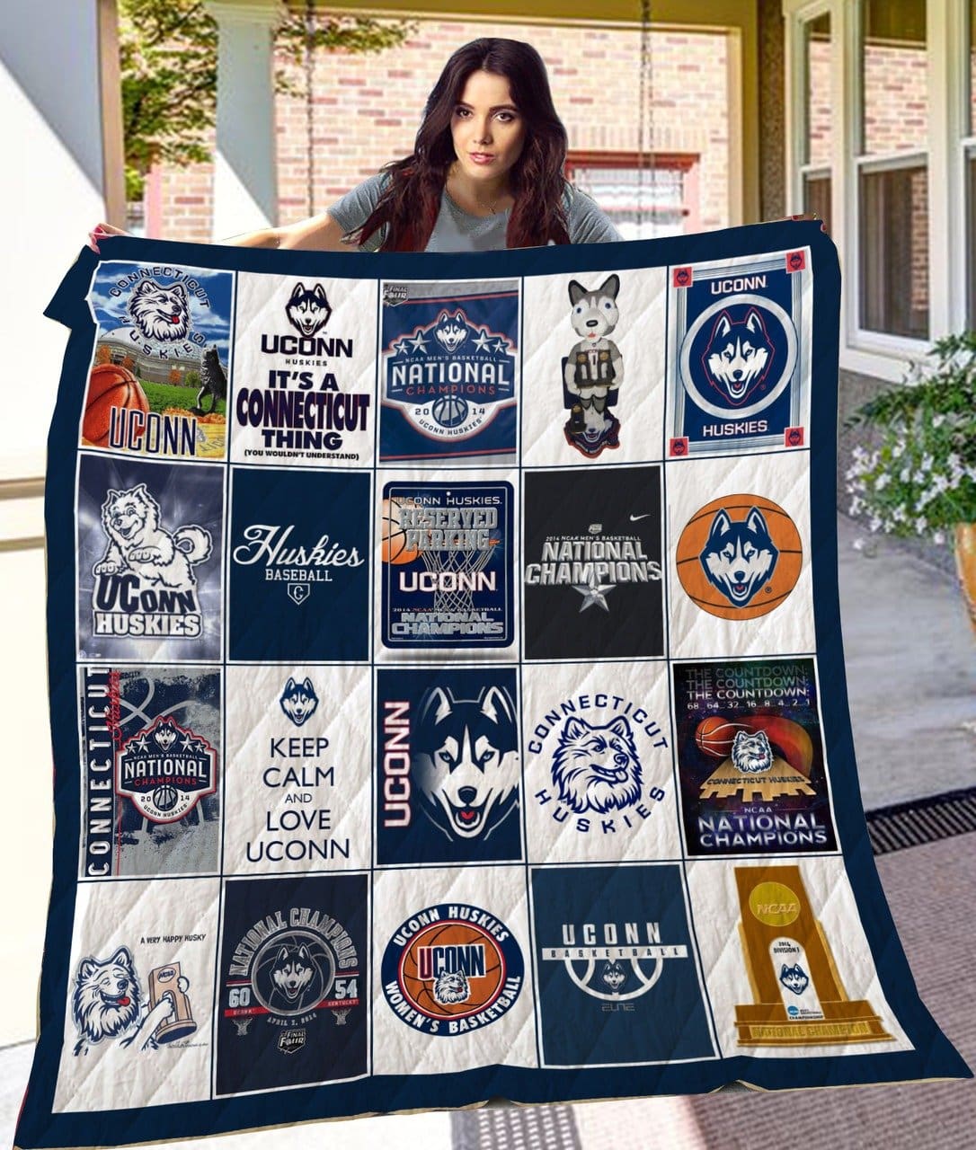 Uconn Huskies Blanket 1 Uconn Huskies Blanket