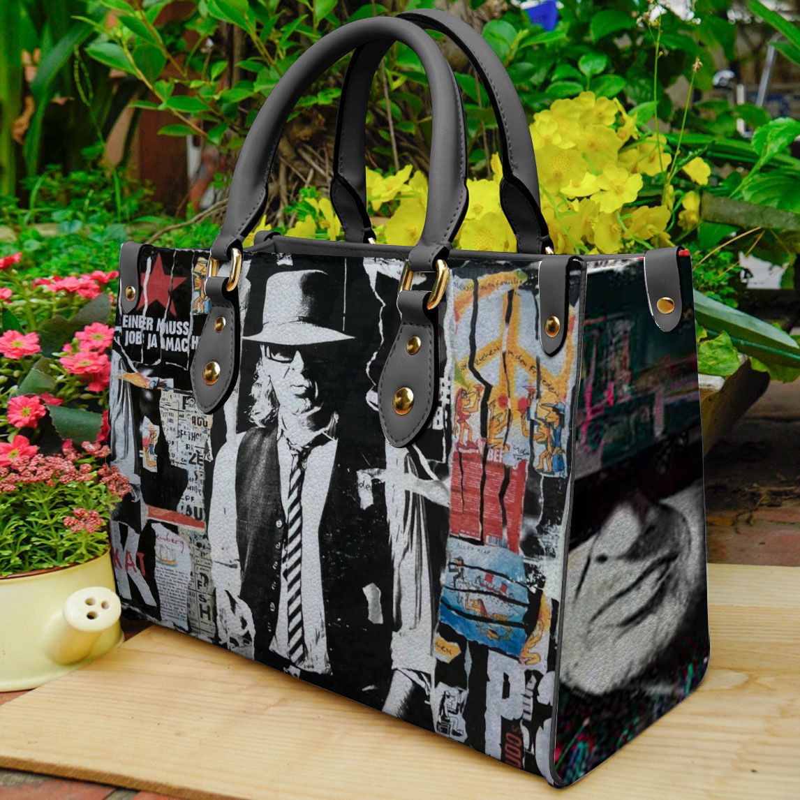 Udo Lindenberg Leather Handbag 1 Udo Lindenberg Leather Handbag