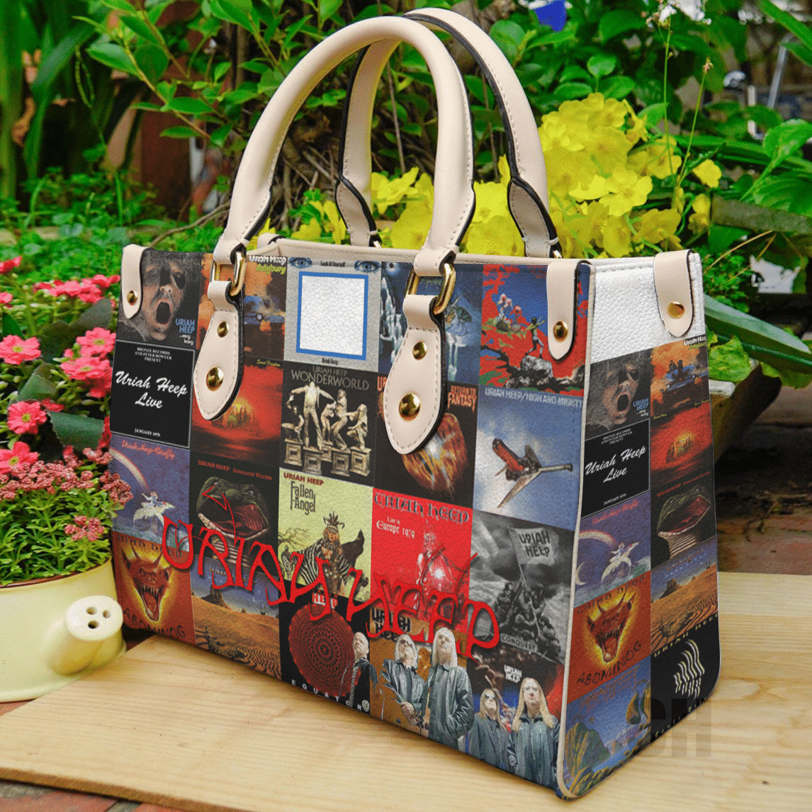 Uriah Heep Leather Handbag 1 Uriah Heep Leather Handbag
