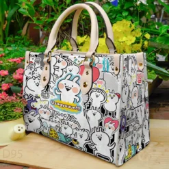 Usagyuuun Family Leather Handbag
