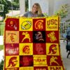 Usc Trojans 1 Blanket