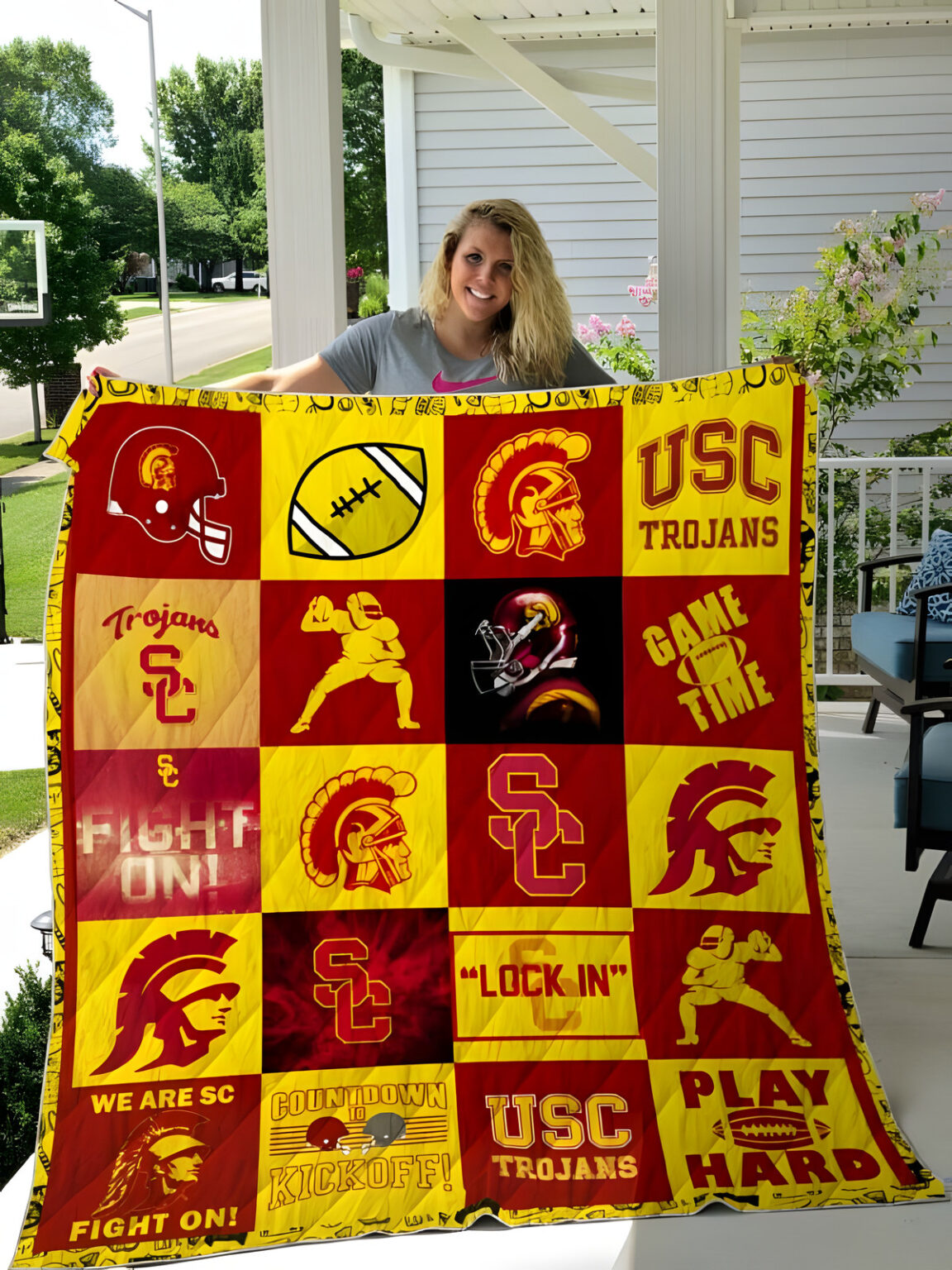 Usc Trojans Blanket 1 Usc Trojans Blanket