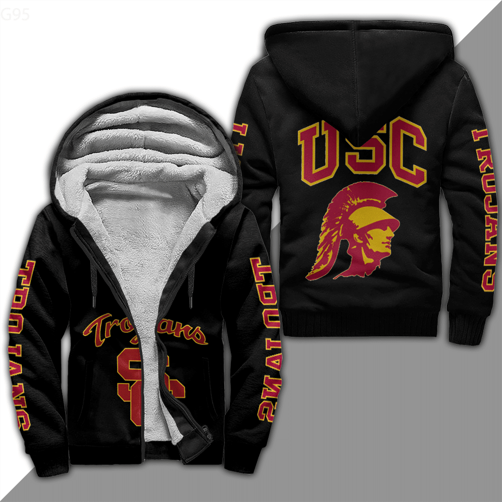 Usc Trojans Fleece Jacket 1 Usc Trojans Fleece Jacket