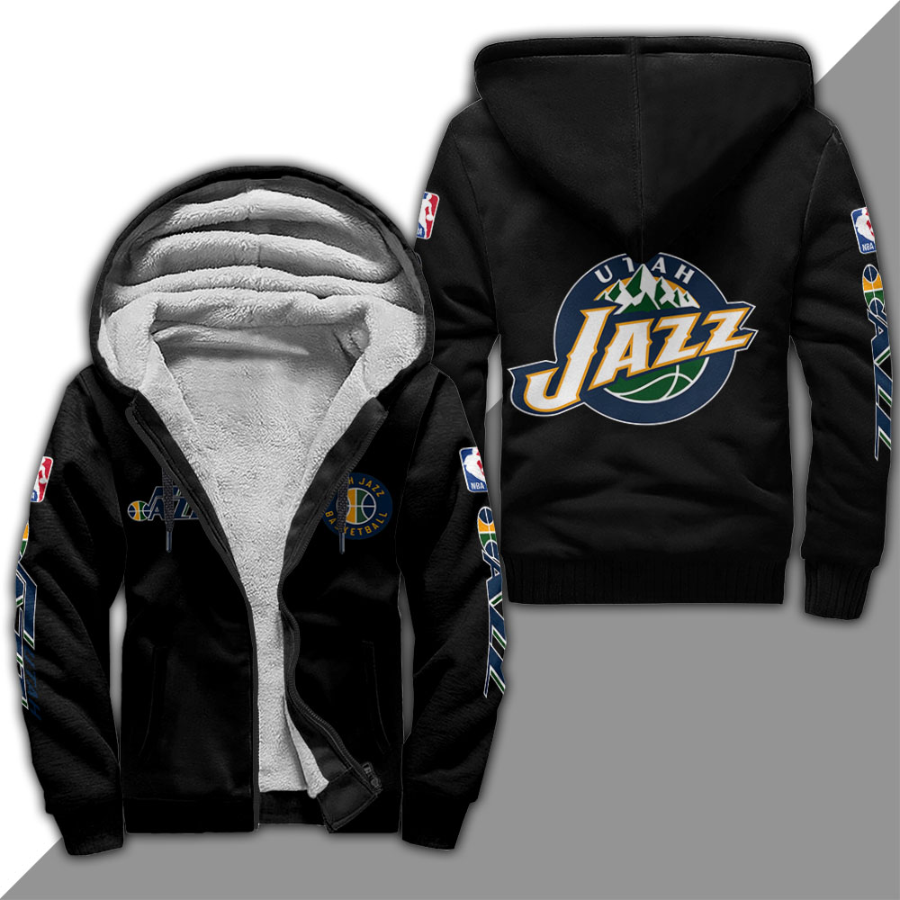 Utah Jazz Fleece Jacket 1 Utah Jazz Fleece Jacket