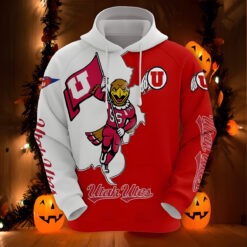 Utah Utes 2 Hoodie Zip Hoodie 3D