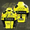 Valentino Rossi Hoodie Zip Hoodie 3D