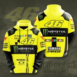 Valentino Rossi Hoodie Zip Hoodie 3D