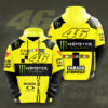Valentino Rossi Hoodie Zip Hoodie 3D