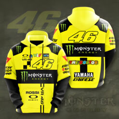 Valentino Rossi Hoodie Zip Hoodie 3D