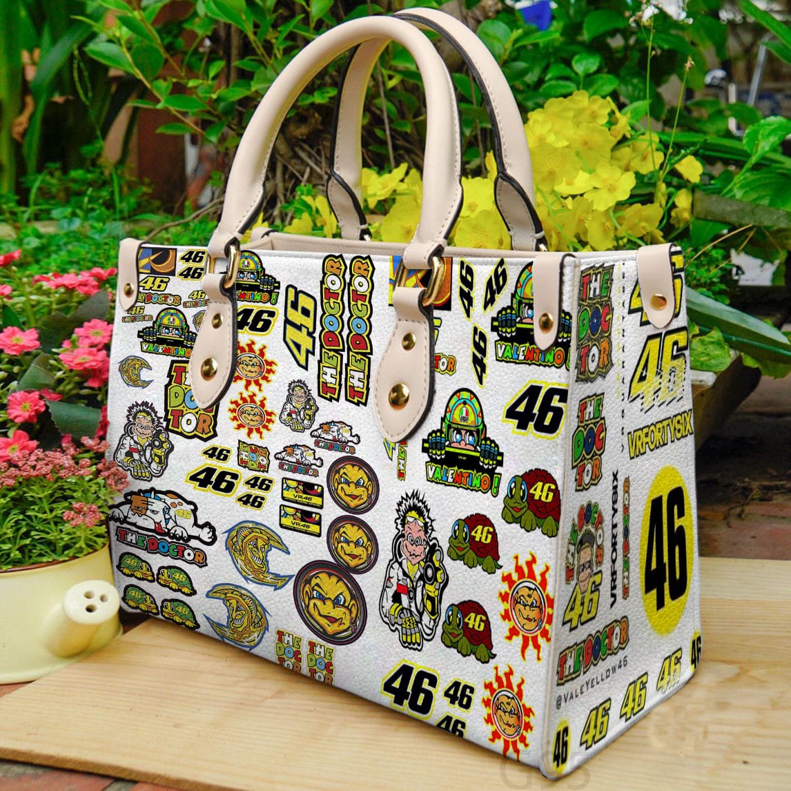 Valentino Rossi Leather Handbag 1 Valentino Rossi Leather Handbag