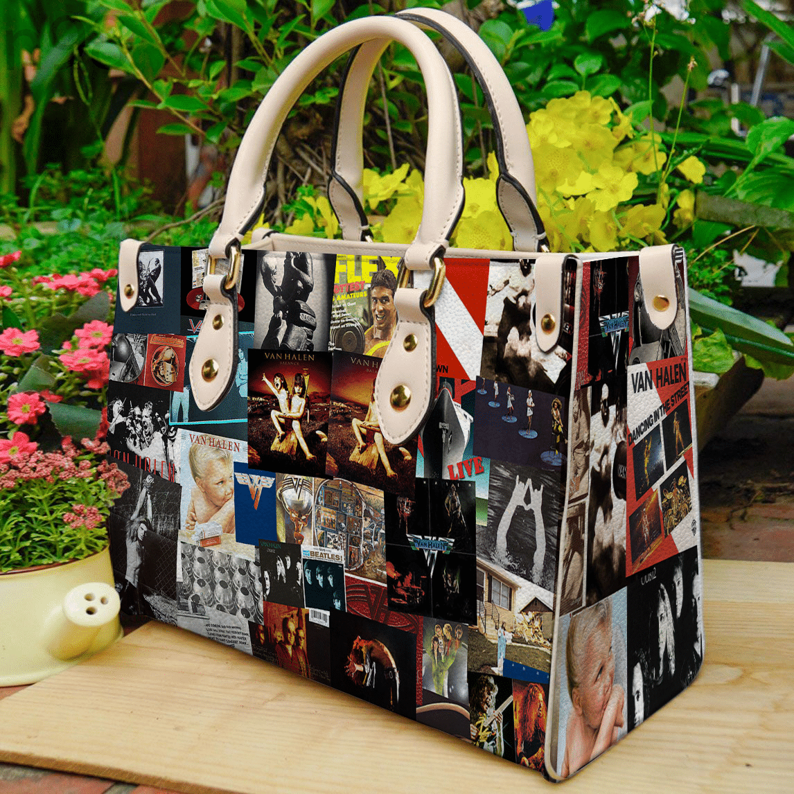 Van Halen Leather Handbag 1 Van Halen Leather Handbag