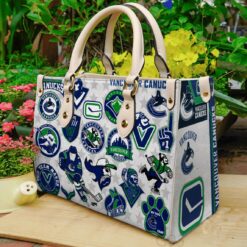 Vancouver Canucks Leather Handbag