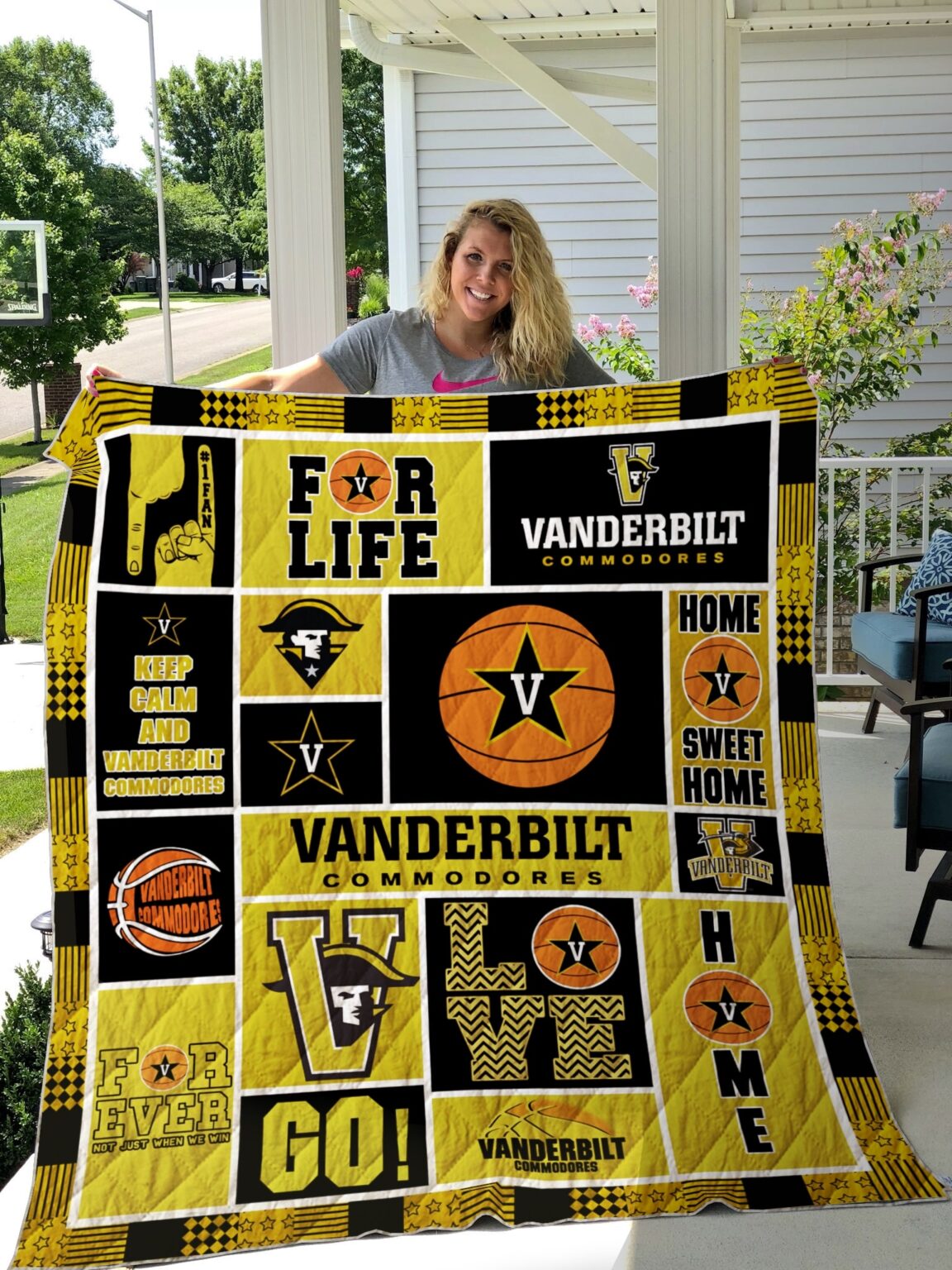 Vanderbilt Commodores Blanket 1 Vanderbilt Commodores Blanket
