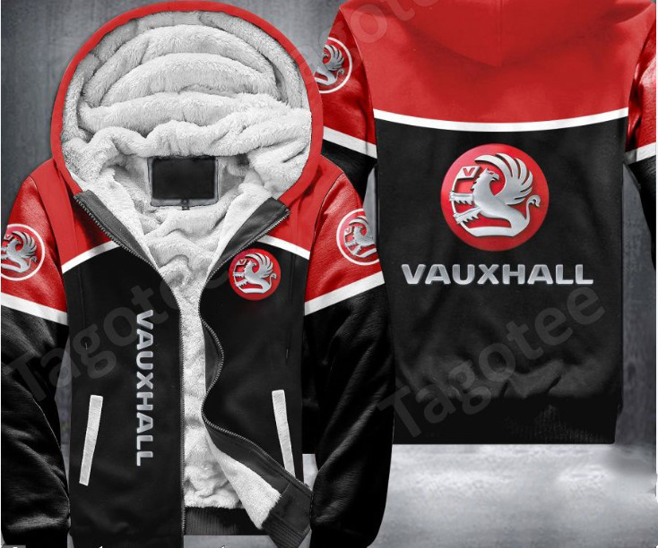 Vauxhall Red Fleece Jacket 1 Vauxhall Red Fleece Jacket