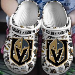 Vegas Golden Knights Soft Clogs