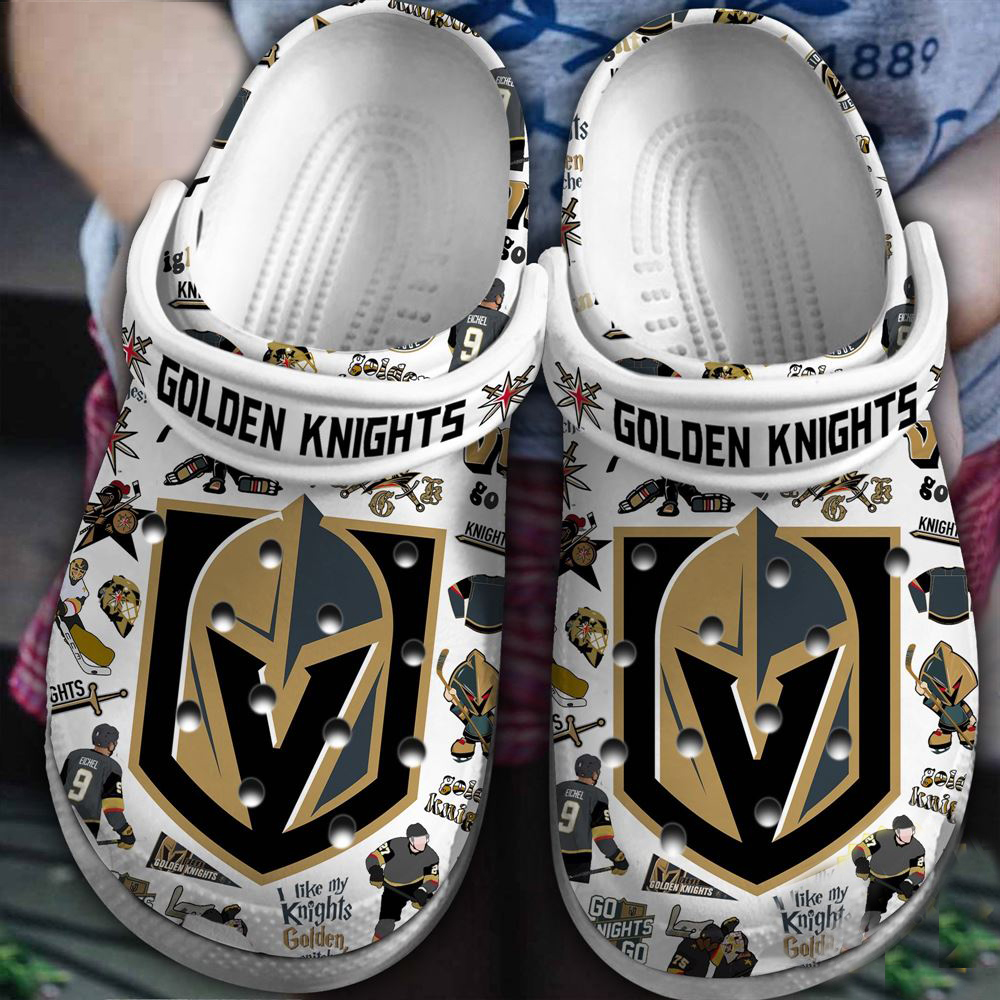 Vegas Golden Knights Soft Clogs 1 Vegas Golden Knights Soft Clogs