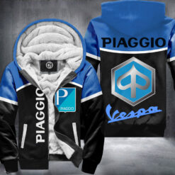 Vespa Blue Fleece Jacket