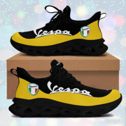 Vespa Yellow Black Max Soul Shoes