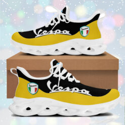 Vespa Yellow White Max Soul Shoes