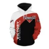 Victory Motorcycles 1G Hoodie Zip Hoodie 3D