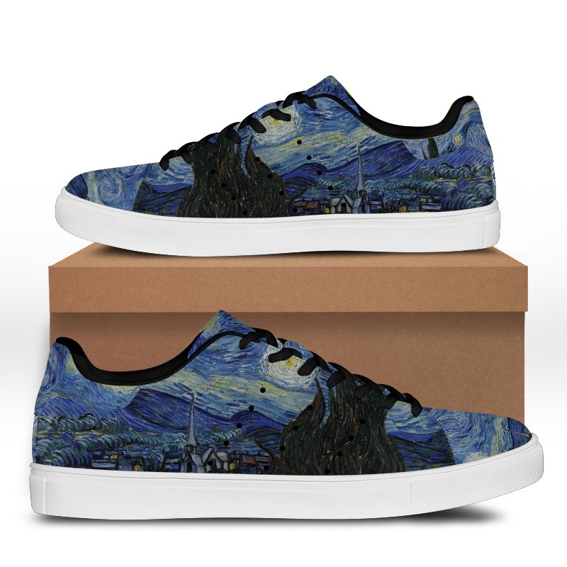Vincent Van Gogh Stan Smith Shoes 1 Vincent Van Gogh Stan Smith Shoes