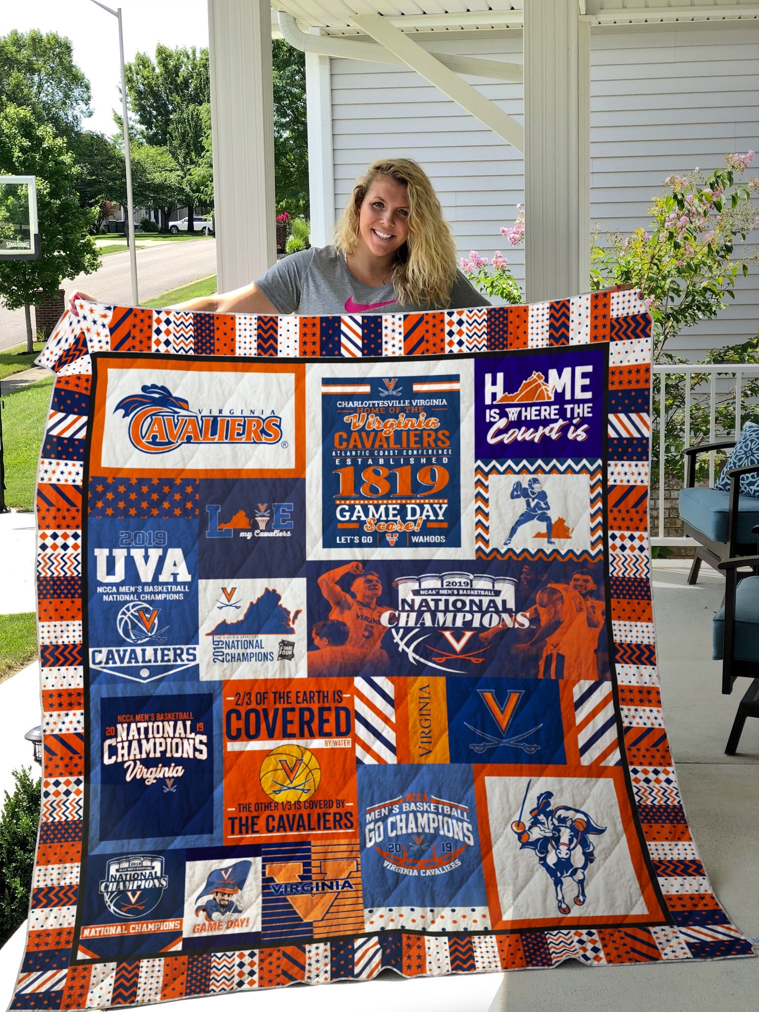 Virginia Cavalier Blanket 1 Virginia Cavalier Blanket