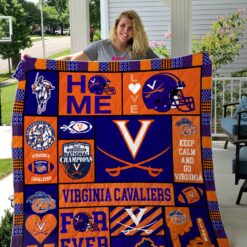 Virginia Cavalier Lover Blanket