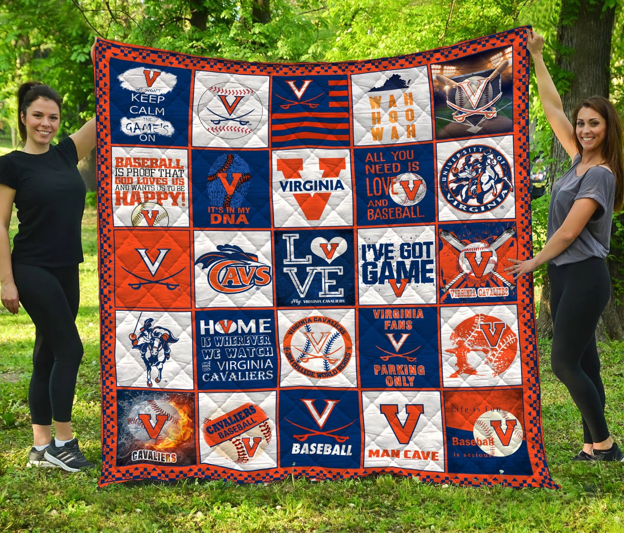 Virginia Cavaliers Lover Blanket 1 Virginia Cavaliers Lover Blanket