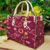Virginia Tech Hokies Leather Handbag