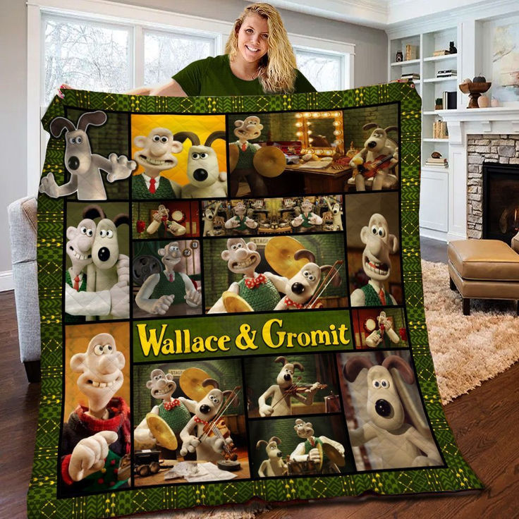 Wallace And Gromit Blanket 1 Wallace And Gromit Blanket