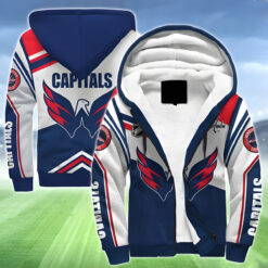 Washington Capitals Blue Fleece Jacket