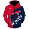 Washington Capitals Hoodie Zip Hoodie 3D