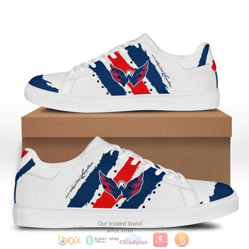 Washington Capitals Stan Smith Shoes 1 Washington Capitals Stan Smith Shoes