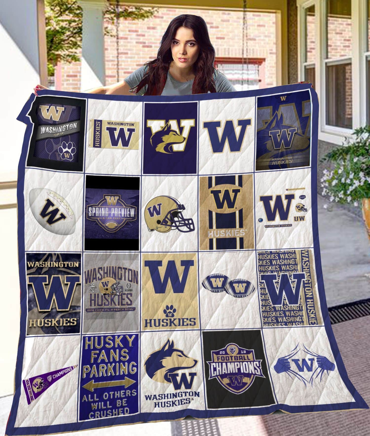Washington Huskies Blanket 1 Washington Huskies Blanket