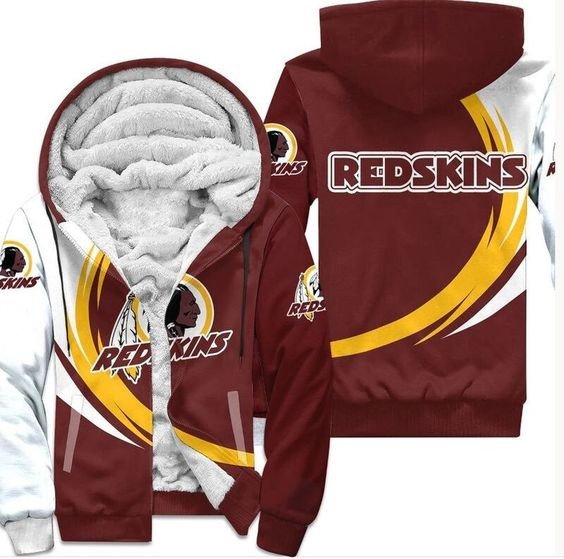 Washington Redskins 1 Fleece Jacket 1 Washington Redskins 1 Fleece Jacket