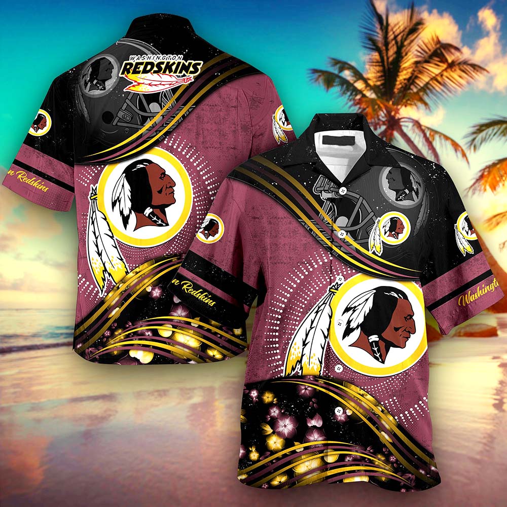 Washington Redskins A1 Hawaiian Shirt 1 Washington Redskins A1 Hawaiian Shirt